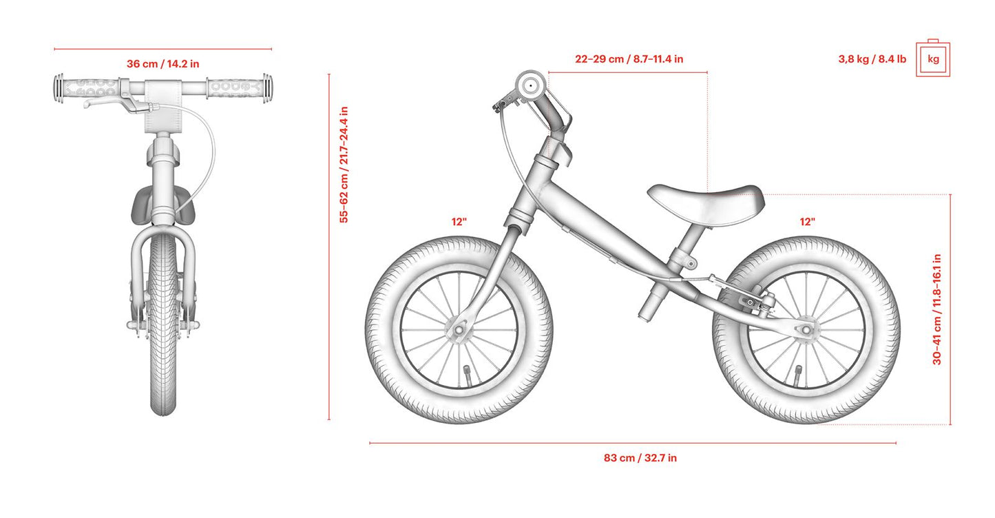 Yedoo OneToo Balance Bike