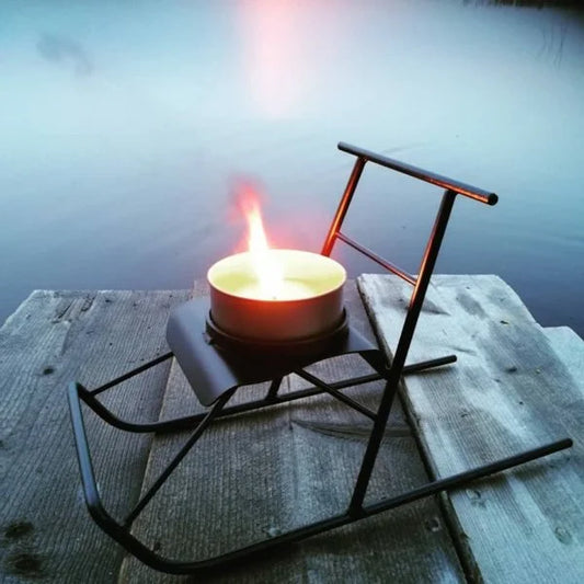 ESLA Outdoor Kicksled Candle Holder