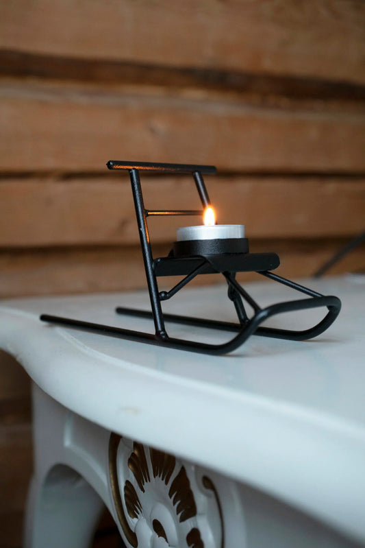 ESLA Indoor Kicksled Candle Holder